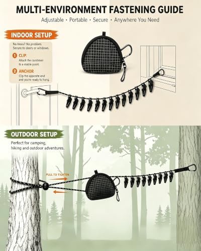 Retractable Portable Travel Clothesline - Image 5