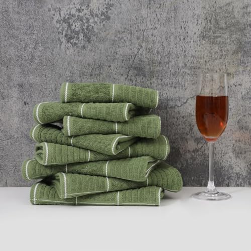 Glynniss Kitchen Towels and Dishcloths Set, Four Dish Towels 16x26 Inches - Image 5