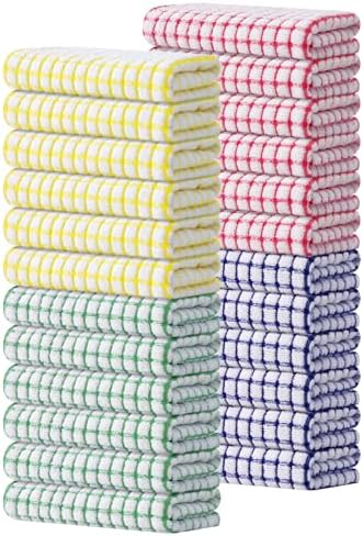 Kitinjoy Cotton 24 Pack Terry Kitchen Towels by Kitinjoy