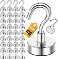 DIYMAG Magnetic Hooks, Strong Magents 75 Pack 30lbs by DIYMAG