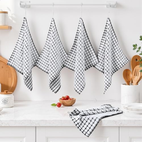 Homaxy 12 Pack Terry Kitchen Dish Cloths - Image 6