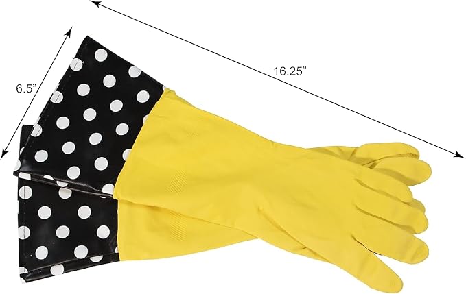 Evriholder Glam-Gloves Reusable Latex Dishwashing Gloves - Image 3