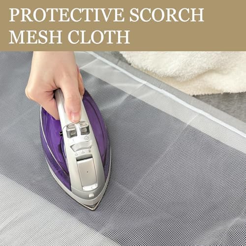 Ironing Board Cover and Pad, 15 x 54 Inch Standard Size, Extra Thick Padding - Image 6
