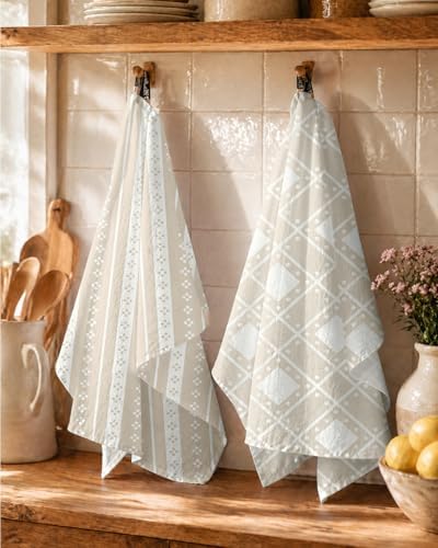 Miss Adola 2 Pack 150GSM Flour Sack Kitchen Towels - Image 5
