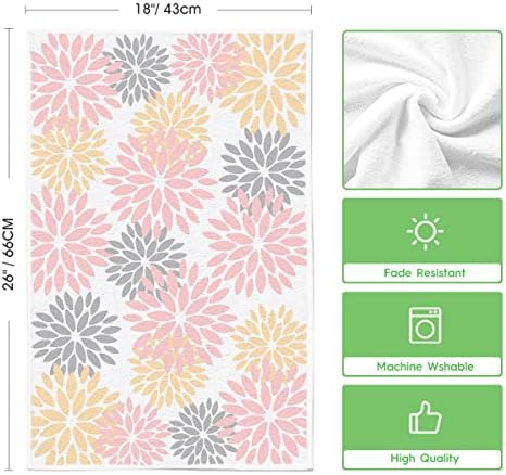 Artoid Mode Pink Stripes Home Sweet Home Boho Kitchen Towels Dish Towels - Image 6