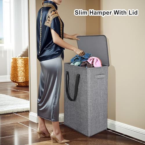 Odonata 75L Slim Laundry Hamper - Image 6