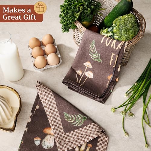 Maison d' Hermine Kitchen Towels Set of 2 Reusable 100% Cotton 27.50" x 20" - Image 6