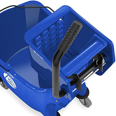 Dryser Commercial Side Press Wringer Combo Mop Bucket, 33 Quart - Image 4