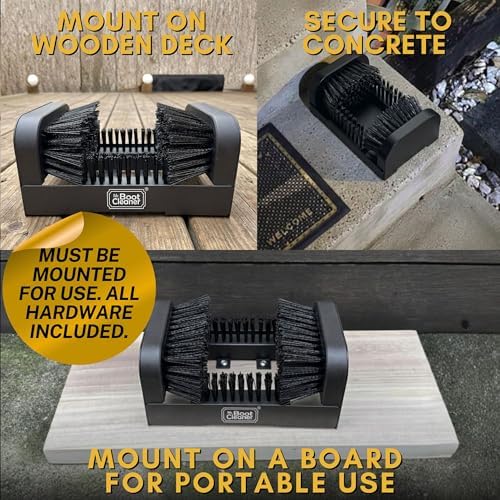 Heavy Duty Boot Cleaner Scrubber, - Image 3
