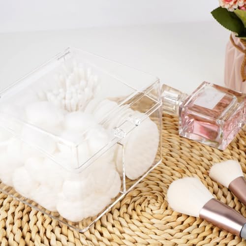Adorila 2-Compartment Cotton Swab Holder - Image 3