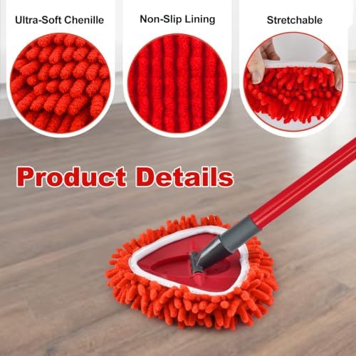 Spin Mop Replacements for Ocedar, Mop Handle for Ocedar Easywring System - Image 4