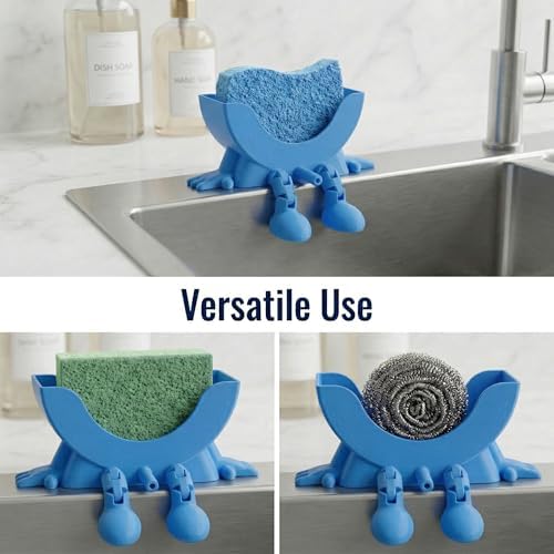 Cute Smiley Sponge Holder, Kitchen Sink Caddy - Image 5