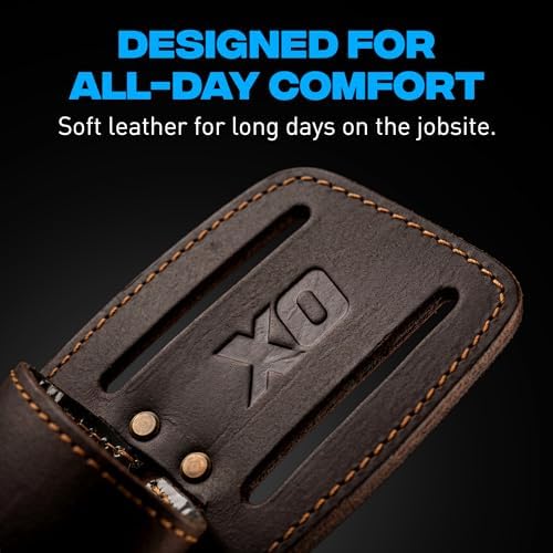 OX Tools Leather Tool Holsters & Pouches – Hammer, Tape Measure, Utility & - Image 5