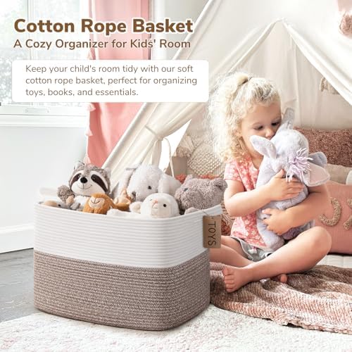 Goodpick 50L Large Woven Rope Storage Basket - Image 2