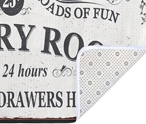 Laundry Room Long Mat Area Rug Non-Slip Floor Mat Waterproof Farmhouse Carpet - Image 7