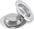 2PCS Sink Drain Strainer Set, 4.5 Inch Outer Diameter by Unknown