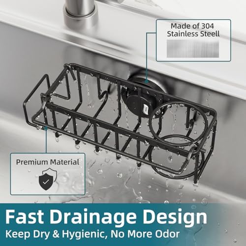 TAILI 4-in-1 Sink Caddy for Kitchen Sink - Image 4