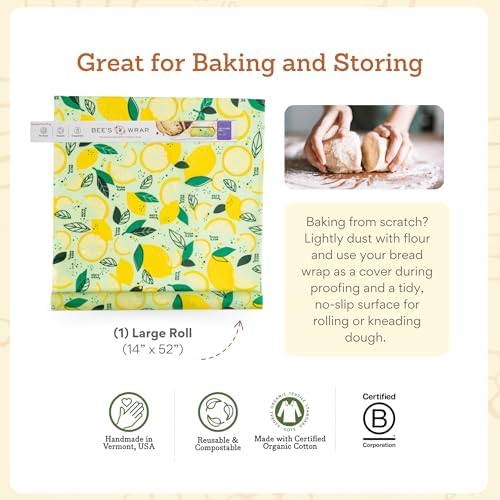 Bee's Wrap Beeswax Wrap Roll, 14 x 52 in - Image 3