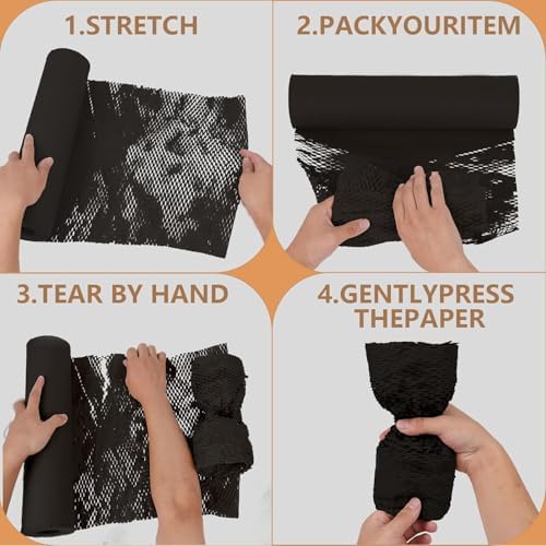Honeycomb Packing Paper, Recyclable Moving Supplies Bubble Packing Wrap - Image 5