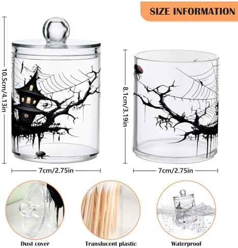 4 Pack Qtip Holder Dispenser - Image 2