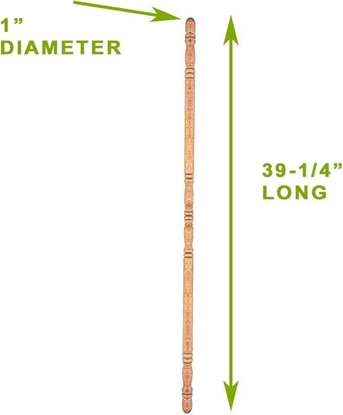 Renovators Supply Manufacturing Corner Protectors 39 1/4 in. Beechwood Edge Protector, Sanded Corner Guard Pack of 3