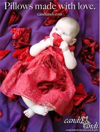 Handmade 6" Heart Shaped Sachet Pillow - Image 5