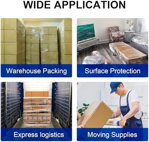 Stretch Film, RAZCC Stretch Wrap Industrial Strength, Shrink Wrap - Image 7