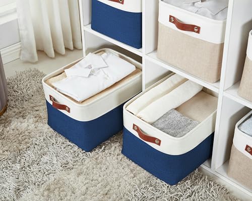 DECOMOMO Storage Bins, Extra Large Fabric Storage Baskets - Image 2