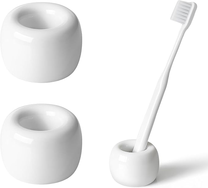 AirMoon Mini Ceramic Toothbrush Holder by Airmoon