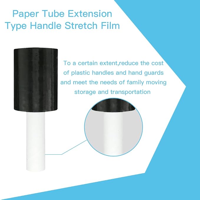 Stretch Wrap Film with Handle 5 Inch × 1000 Feet Shrink Wrap - Image 4