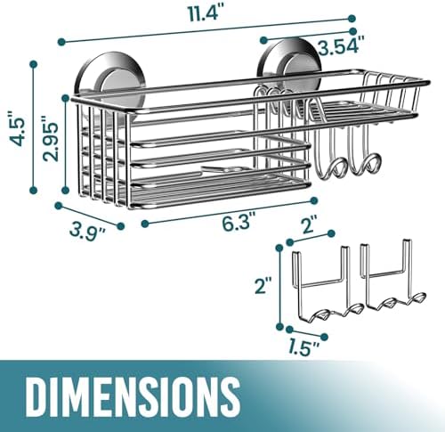 TAILI Shower Caddy Suction Cup - Image 3