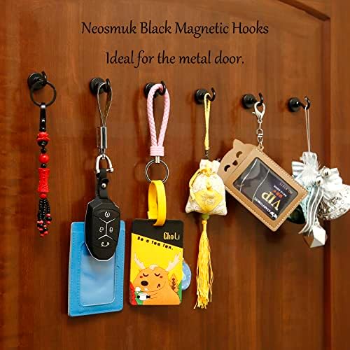 Neosmuk Magnetic Hooks for Cruise Cabins, 40lb Heavy Duty, 4 Pack - Image 4