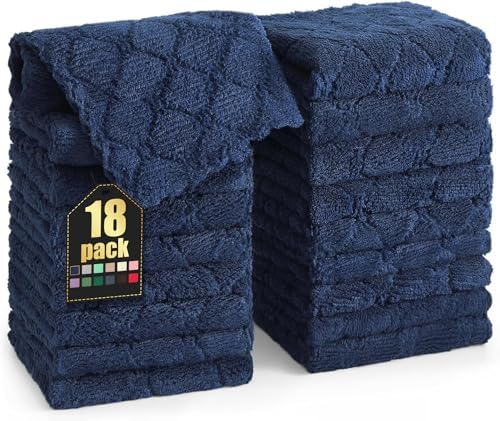 Homaxy 18 Pack Super Soft Absorbent Dish Cloths by Homaxy