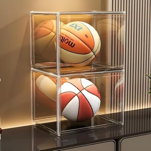 GUDEMAY Large Clear Stackable Plastic Storage Bins - Image 6