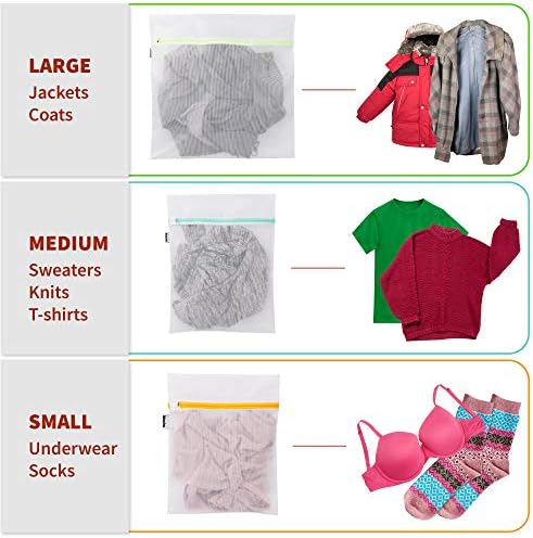 Mamlyn Mesh Laundry Bag for Delicates, Wash Bag for Underwear and Lingerie - Image 6