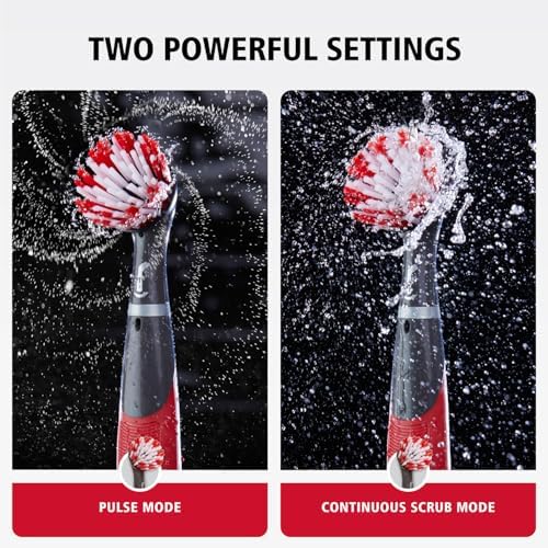 Rubbermaid Reveal Power Scrubber 18-Piece Kit, Cordless Electric Battery - Image 6