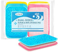 HOMEXCEL 12PK Scrub&Wipe Cloths, Dual-Sided Non-Scratch Sponges by HOMEXCEL
