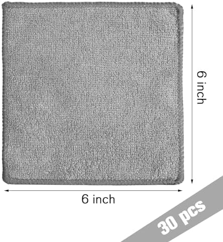 Tanlade 30 Pcs Dry Erase Cloth, 6 X 6 Inch - Image 2