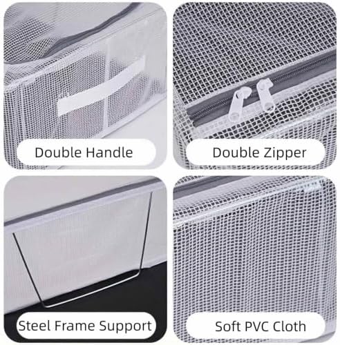 Shoe Closet Organizer for Tall Boots, 3 Pack, 23.6" x 11.8" x 6" - Image 3