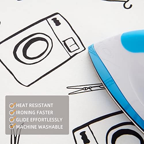 Seiritex Table Top Ironing Board Cover 12 x 32 inch, 3 Layers Small Iron Board - Image 3