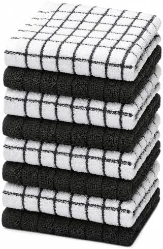 Bumble Dish Cloths, 100% Cotton Kitchen Towels by BumbleTowels