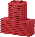 Homaxy 16 Pack 100% Cotton Kitchen Towels and Dishcloths Set by Homaxy