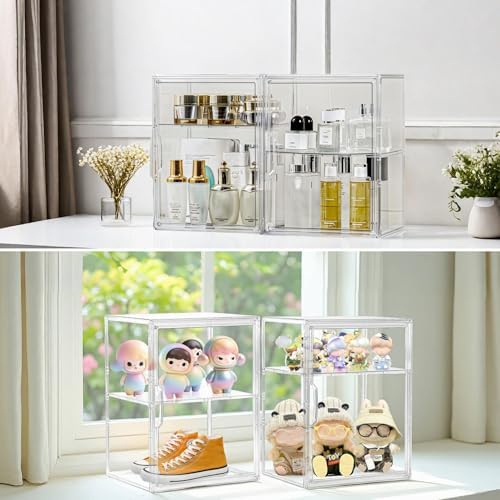 Attelite X-Large Acrylic Display Case Boot Shoe Storage Boxes 2 Pack - Image 7