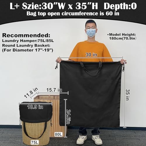 Heavy Duty Canvas Laundry Bag - Image 2
