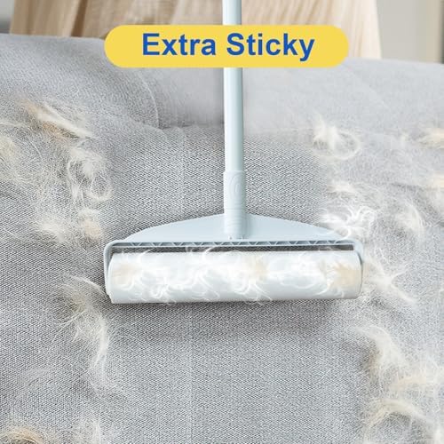 Large Lint Rollers for Floor Carpet, Sticky Floor Roller - Image 3