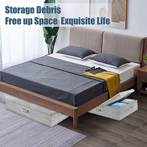 Supowin 2Pack Large Underbed Storage Containers Bin - Image 6