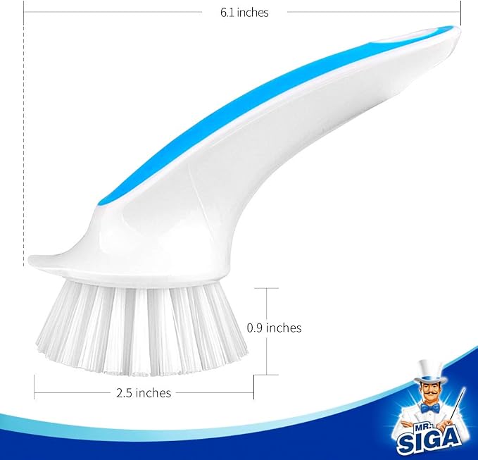 MR.SIGA Pot and Pan Cleaning Brush, Dish Brush - Image 3