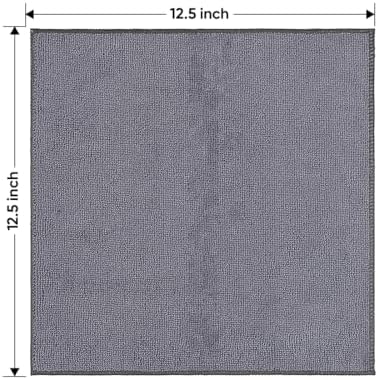 HOMEXCEL 600 Packs Microfiber Cleaning Cloth, 11.5 x 11.5 inch Microfiber Towels - Image 6