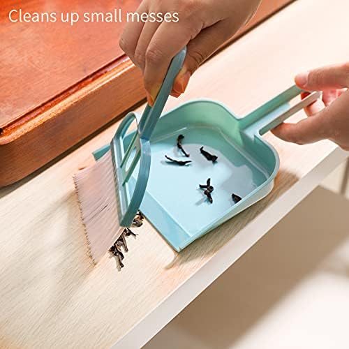 Lamoutor 3 Pack Mini Hand Broom and Dustpan Set Small Dust Pans - Image 4