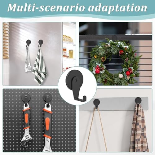 Magnetic Wreath Hanger, Heavy Duty Magnets - Image 6